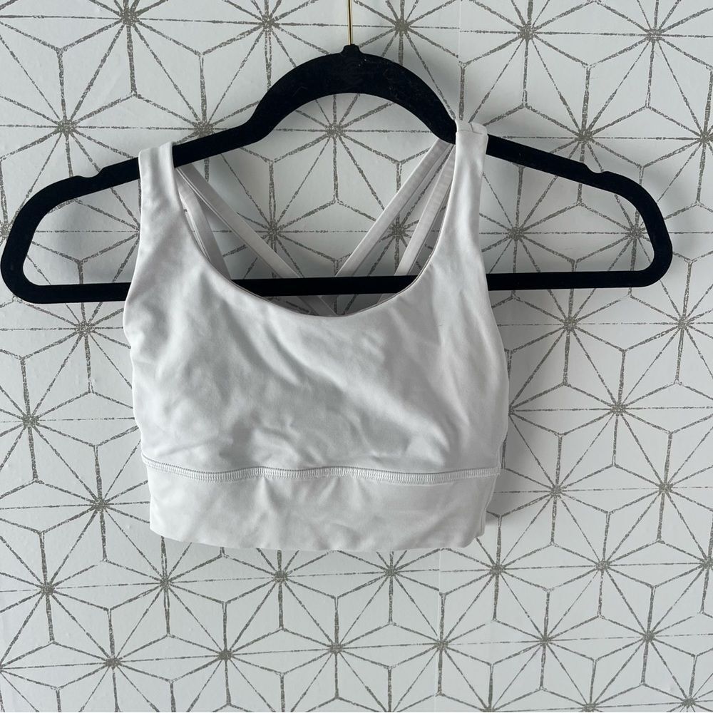 Lululemon Energy Bra Longline White
